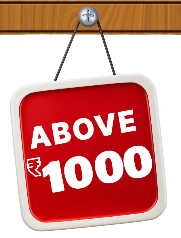 Above Rs. 999