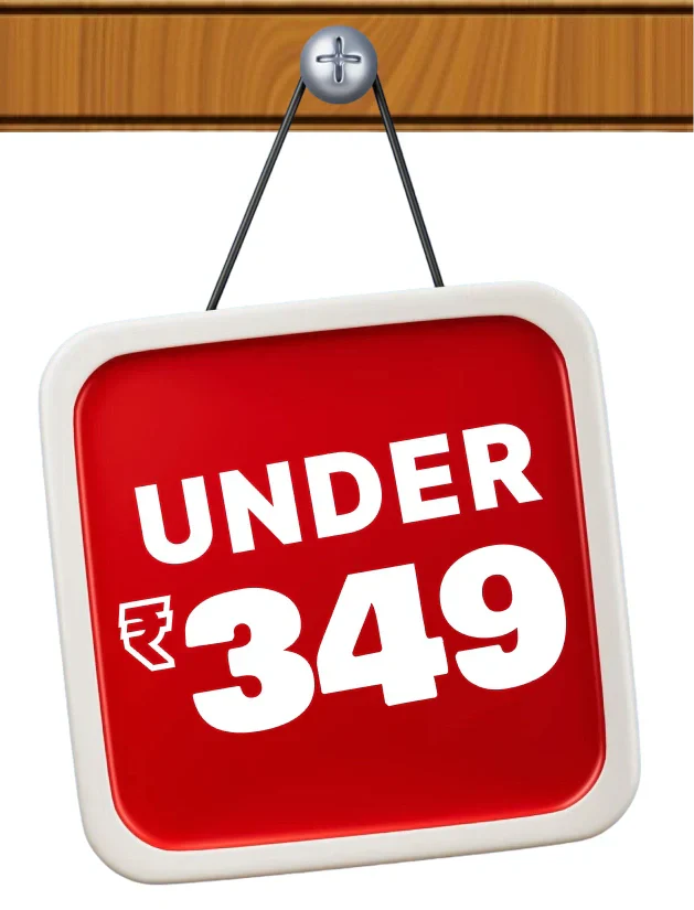 Under Rs. 349