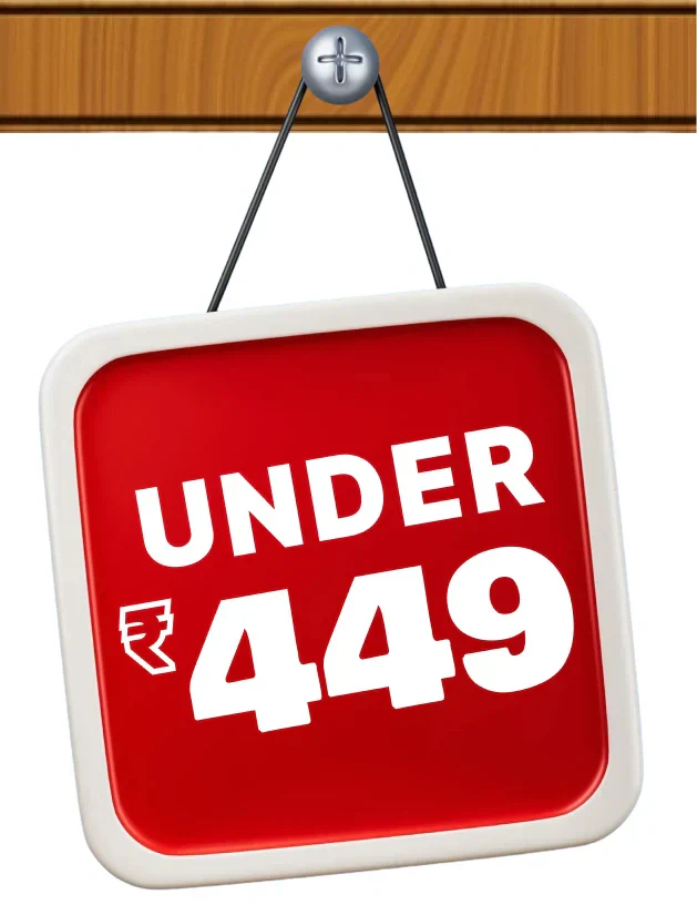 Under Rs. 449