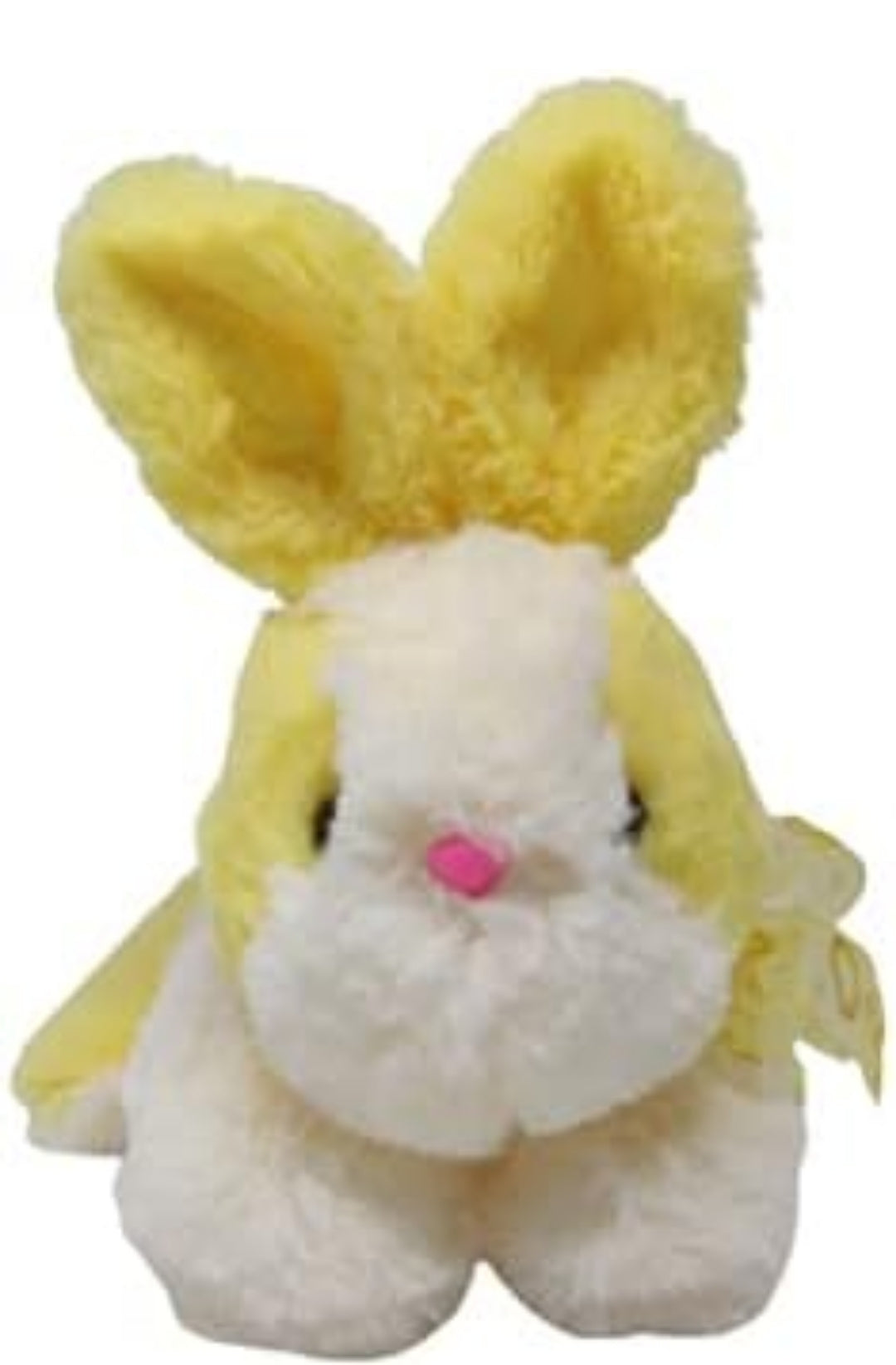 Cute Bunny rabbit yellow white