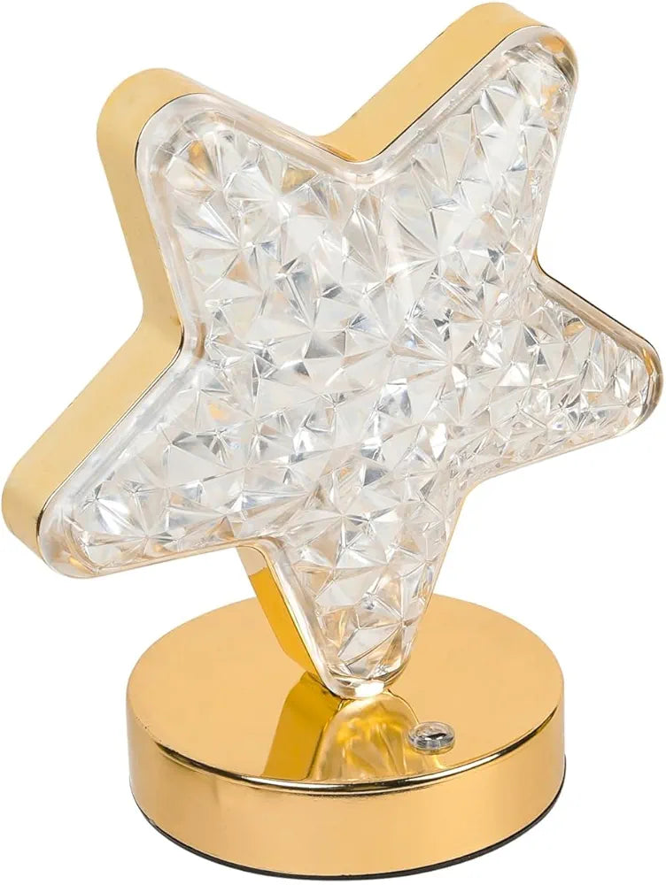 Star moon table lamp
