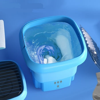 Folding mini washing machine