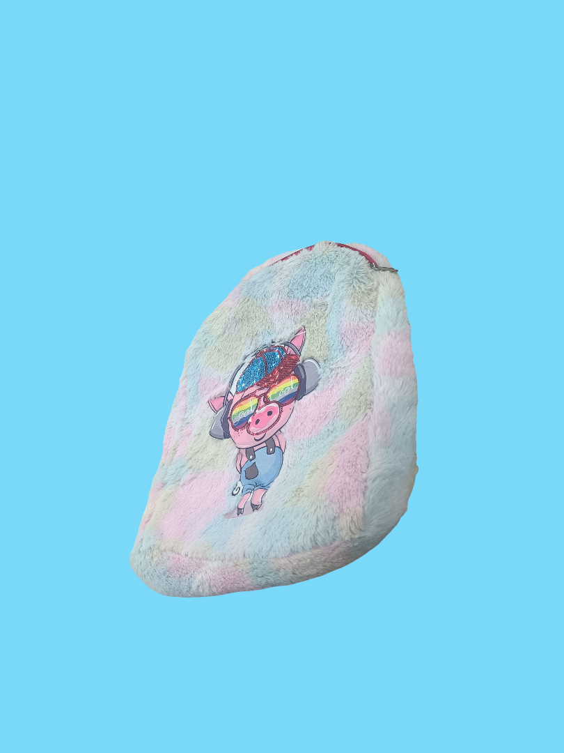 Cute Bag Soft Fluffy Plush School Bag