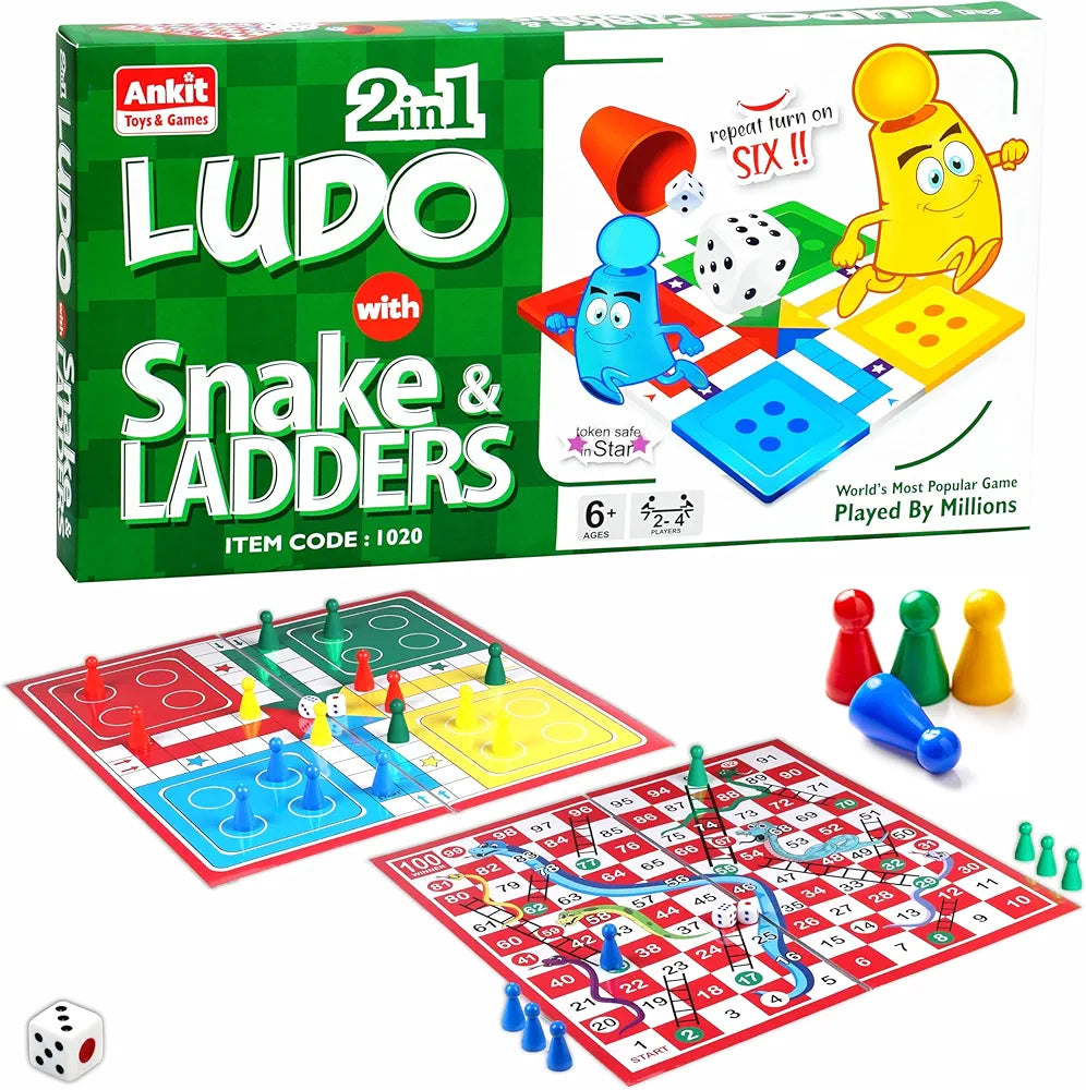 Games Ludo and Snakes