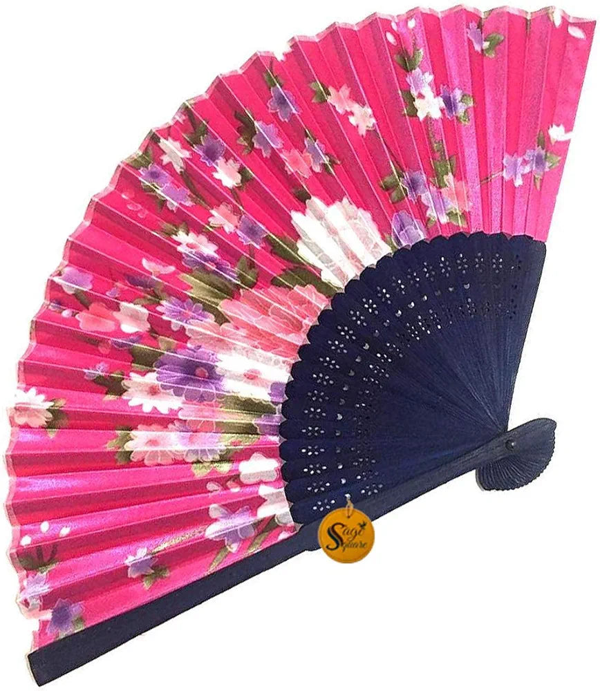 Floral Handheld Folding