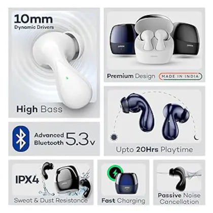 Pebble Wave Buds High Bass