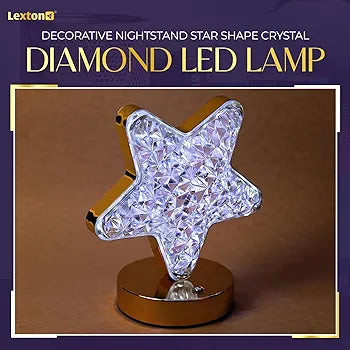 Star moon table lamp