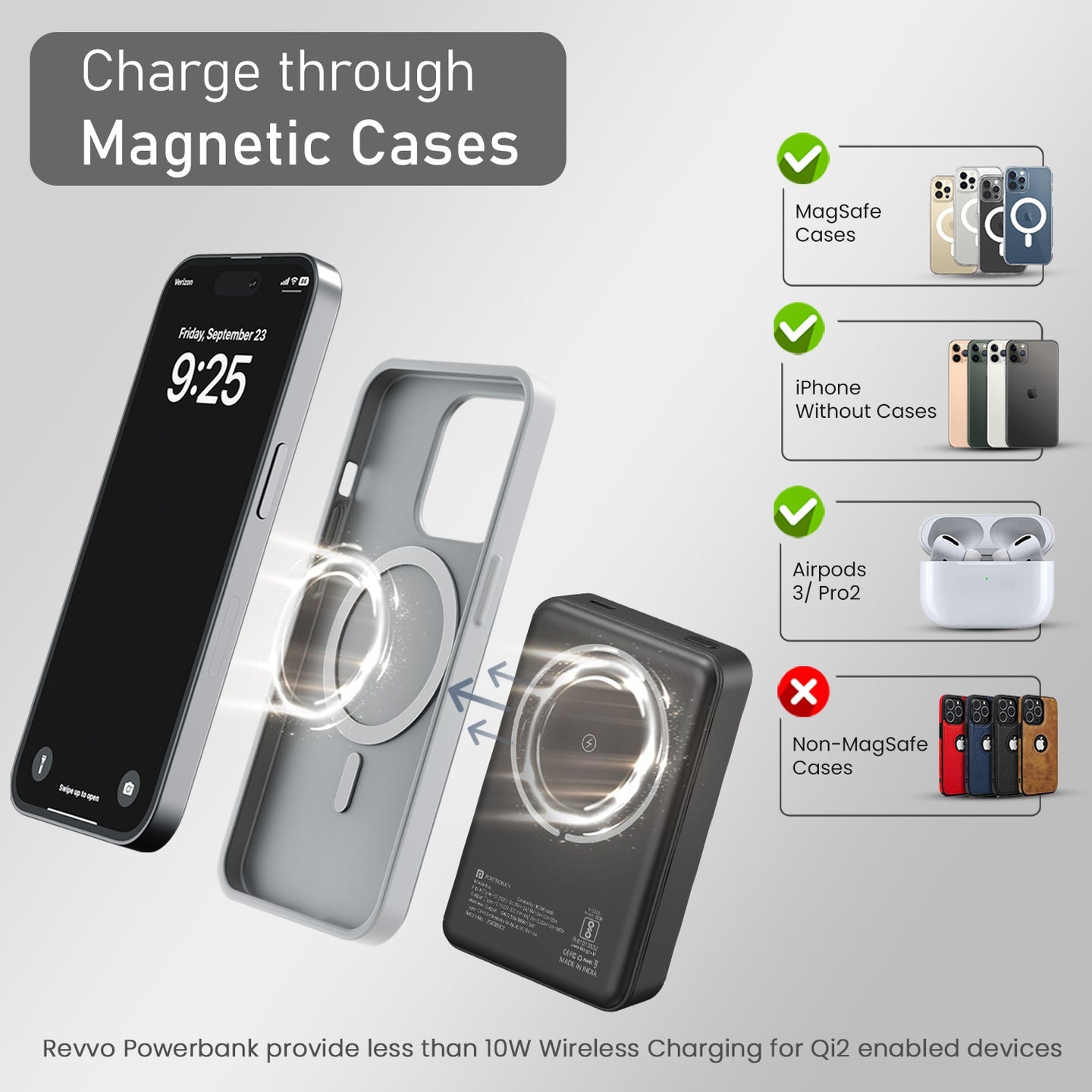 20W Wireless Max Output