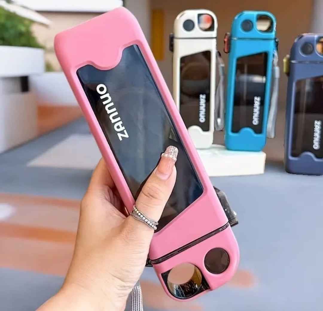 Water bottle with straw 500ml