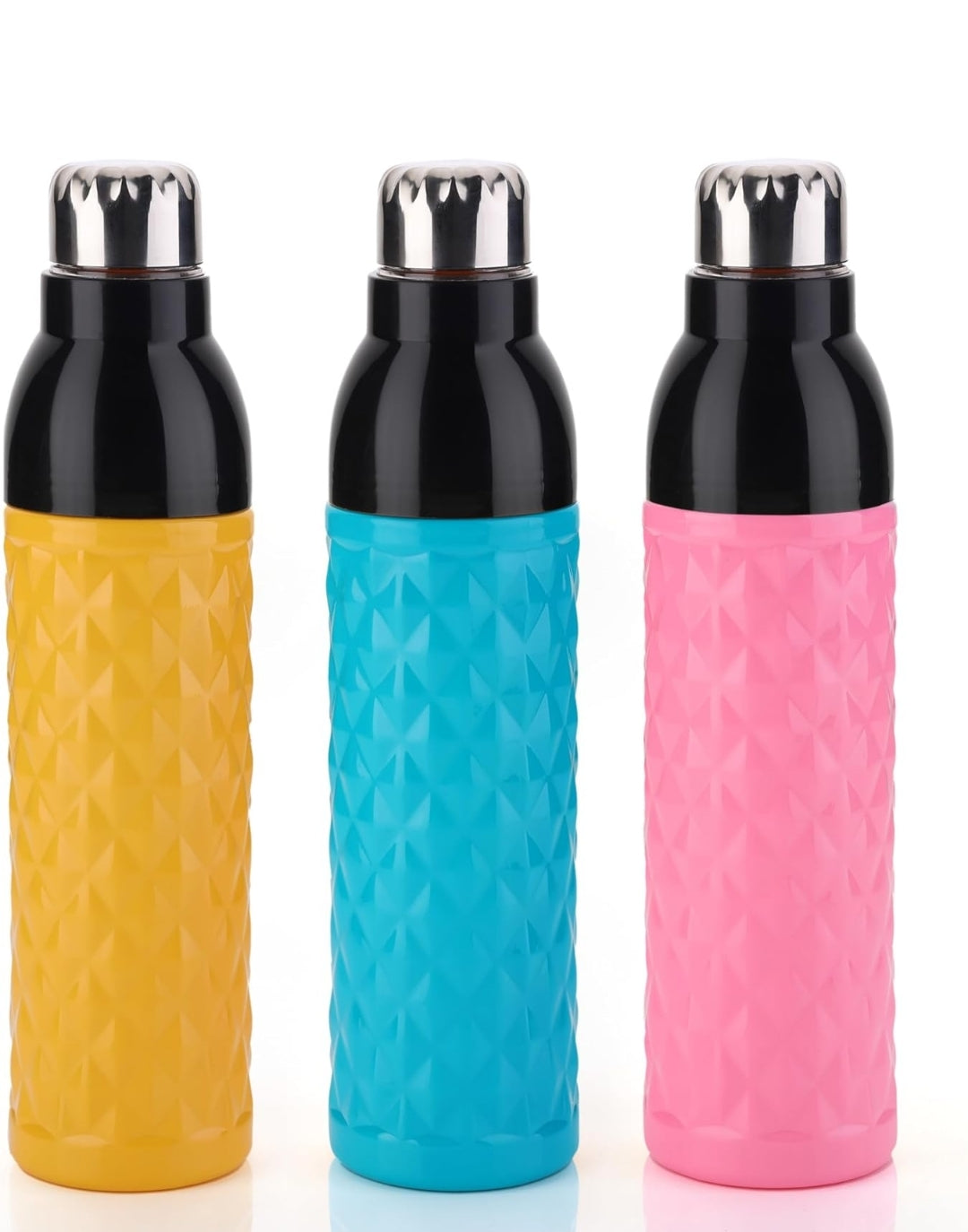 Diamond shape water bottle