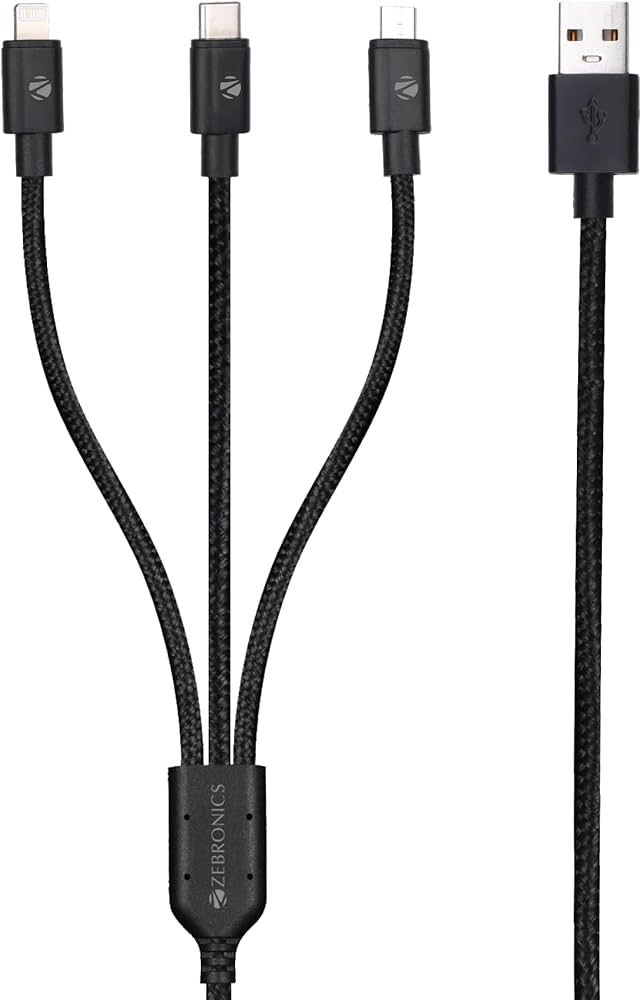 Zebronics 3in1 cable