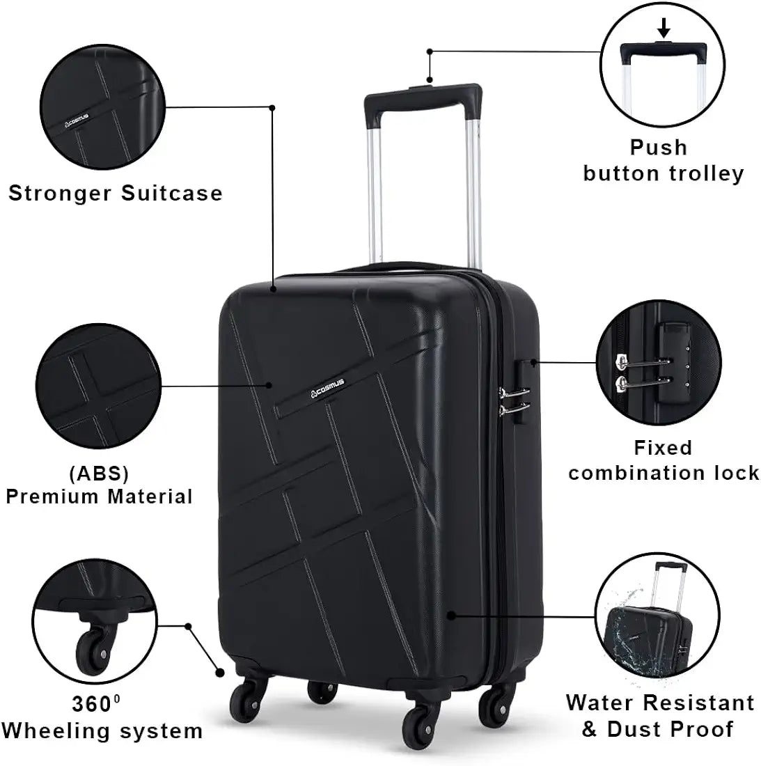 Travelling trolley bag