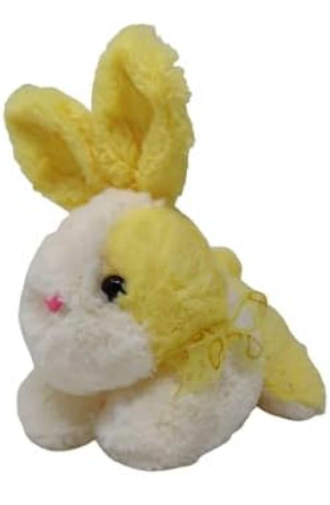 Cute Bunny rabbit yellow white