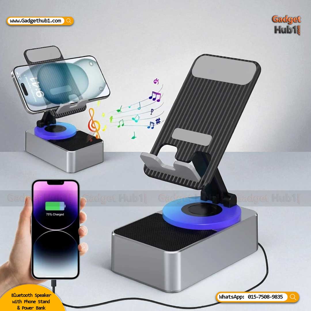 Speaker with  phone stand
