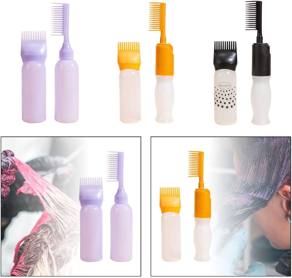 Applicator hair Care bottle