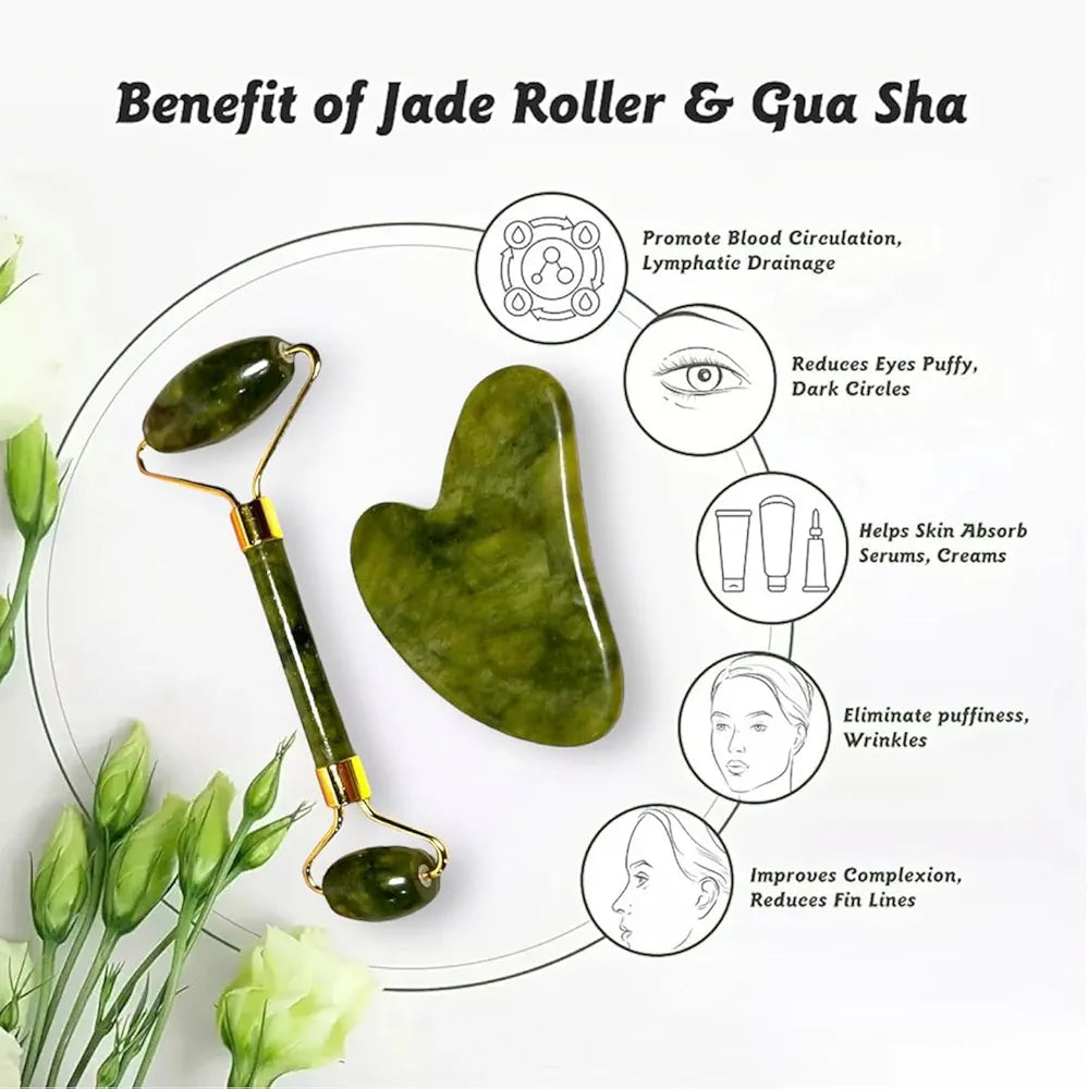 Facial Massager Jade Roller