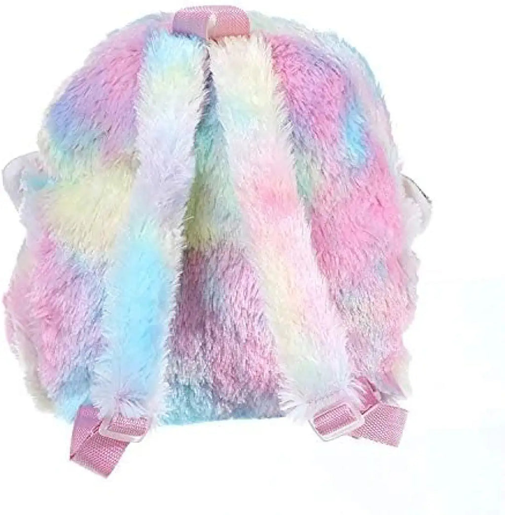 Unicorn 3D Soft Rainbow School Bag