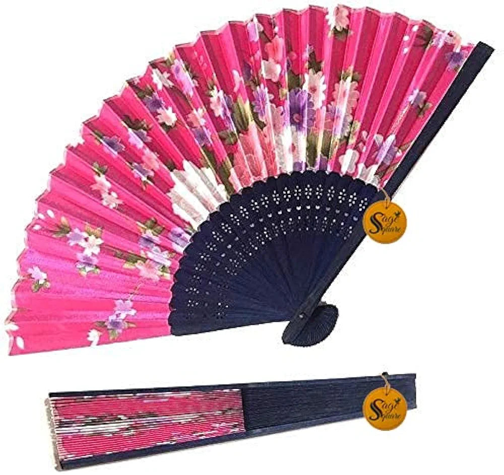 Floral Handheld Folding