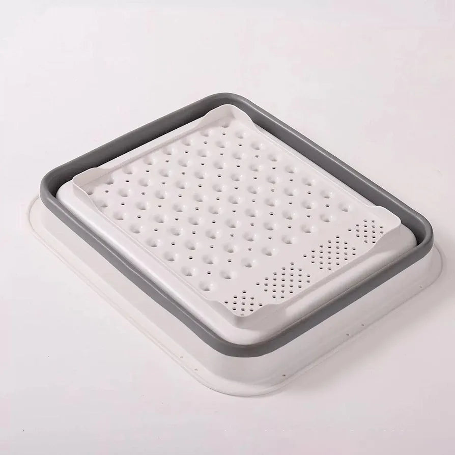 Retractable Dish Drying Rack