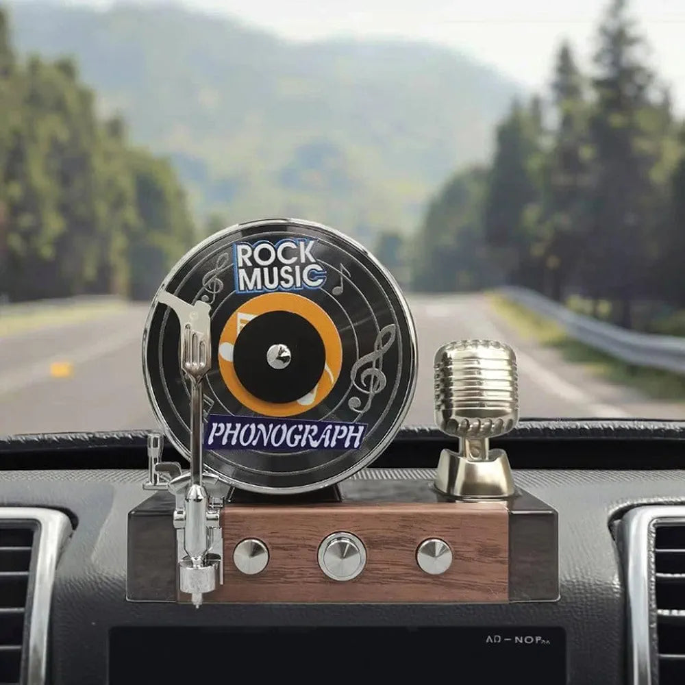 Solar Rotating Car Perfume