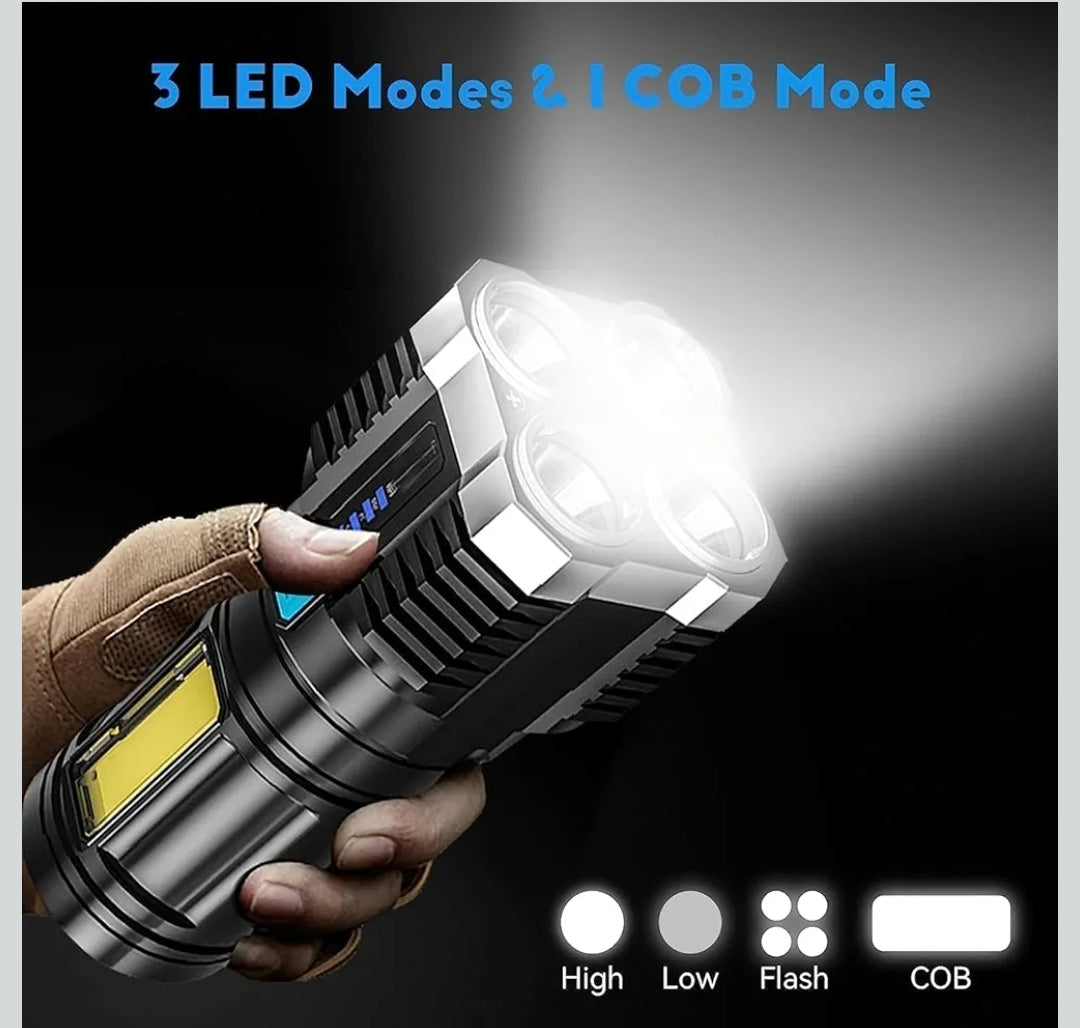 USB charge flashlight