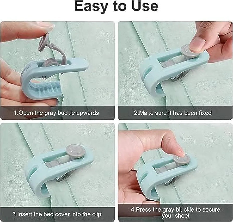Bed Sheet Lock Clips
