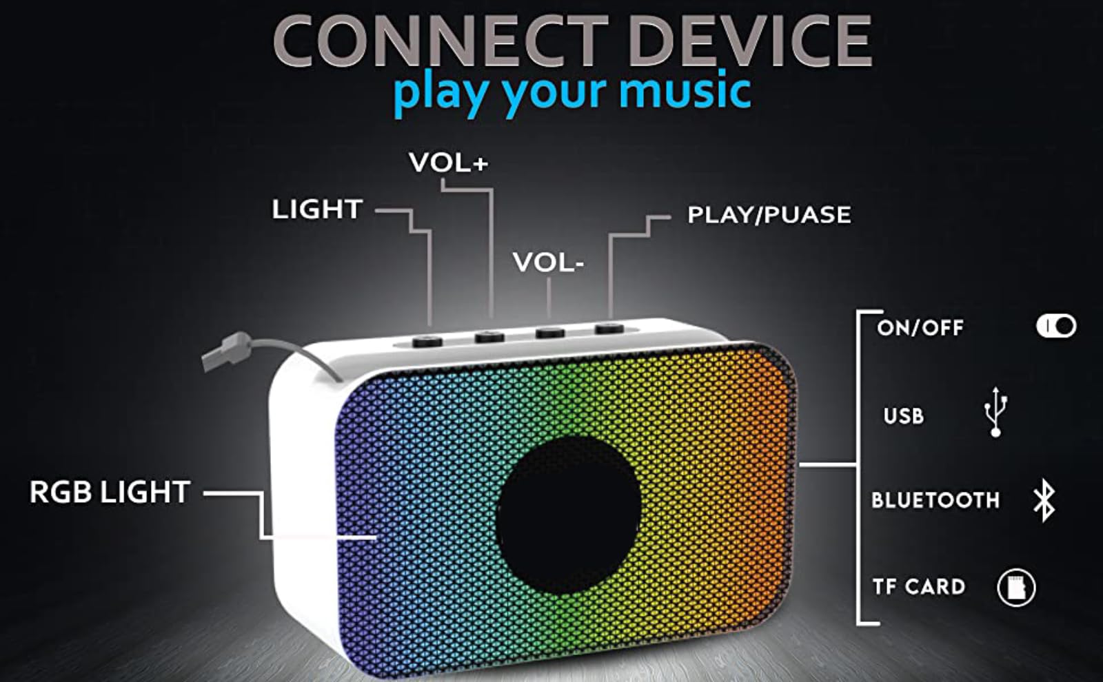 Ulove LED speaker