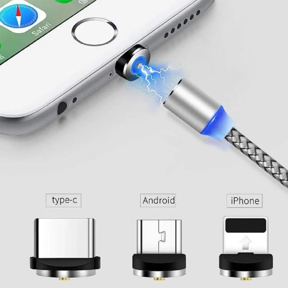 X-Cable 3 In 1 Magnetic Charging Usb Cable