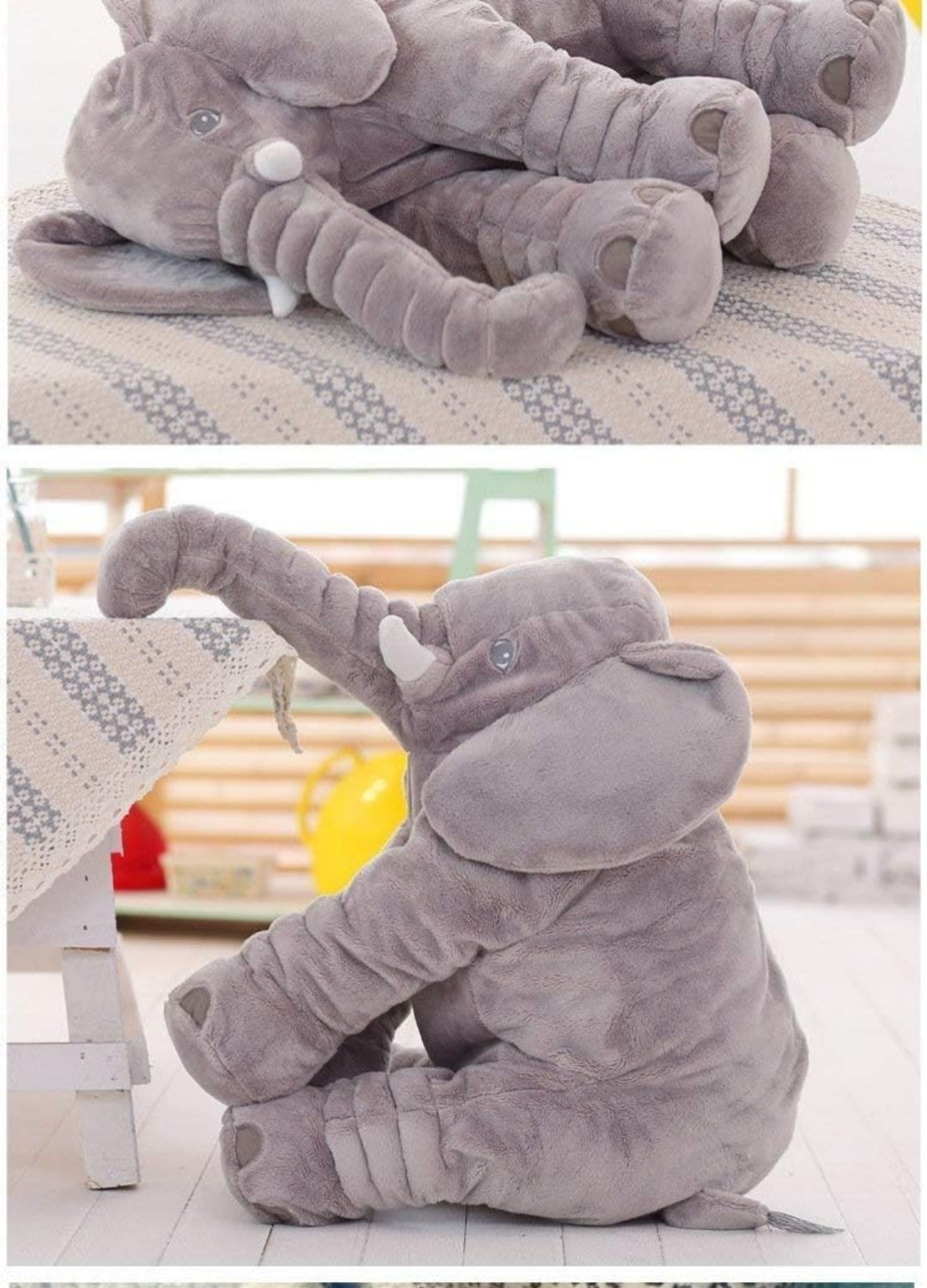 Elephant soft toy for kinds