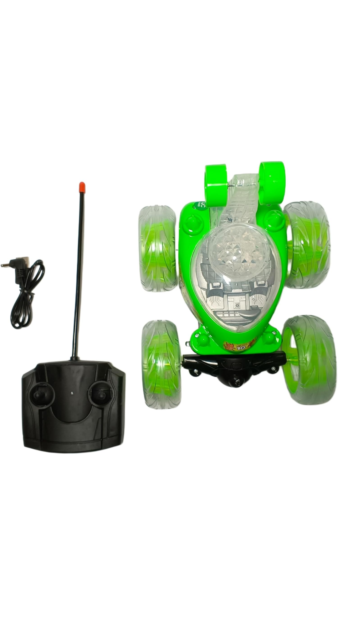 Remote control stunt car