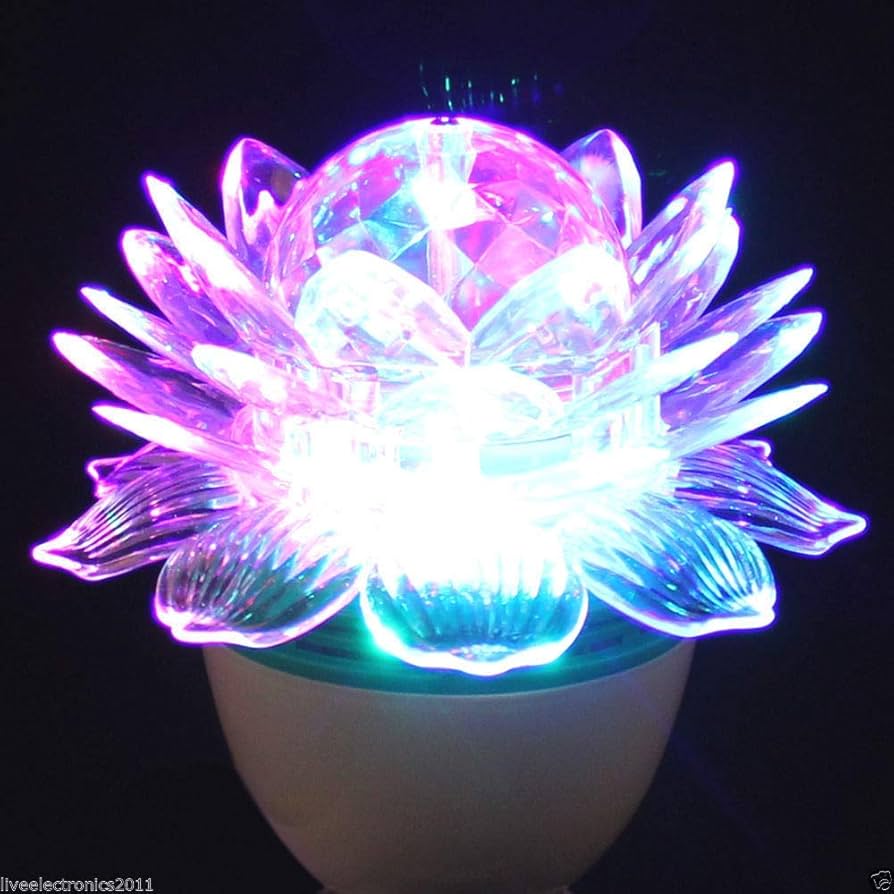 Lotus temple lamp