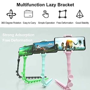 Cute worm lazy holder