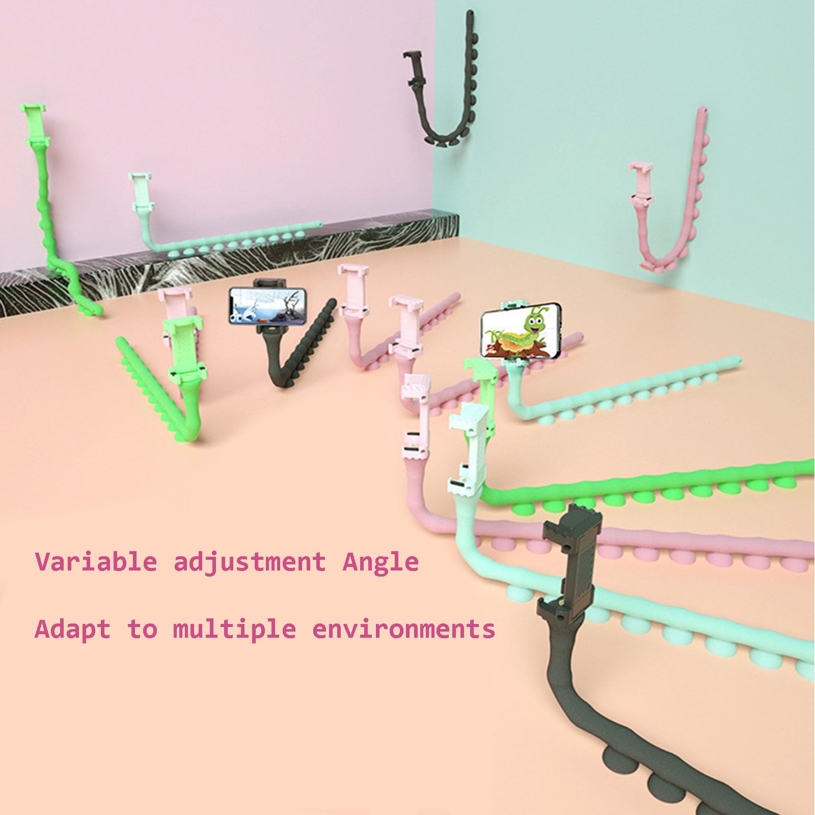 Cute worm lazy holder