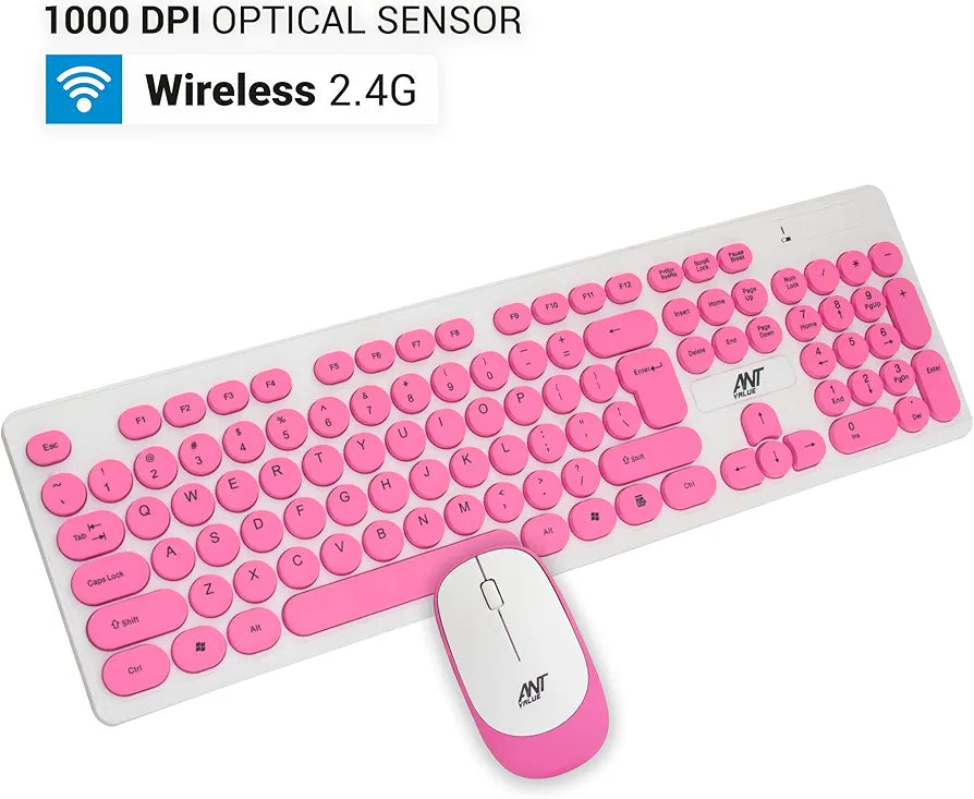 Wireless Keyboard Mouse Combo