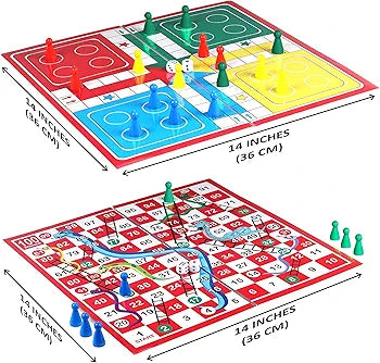Games Ludo and Snakes