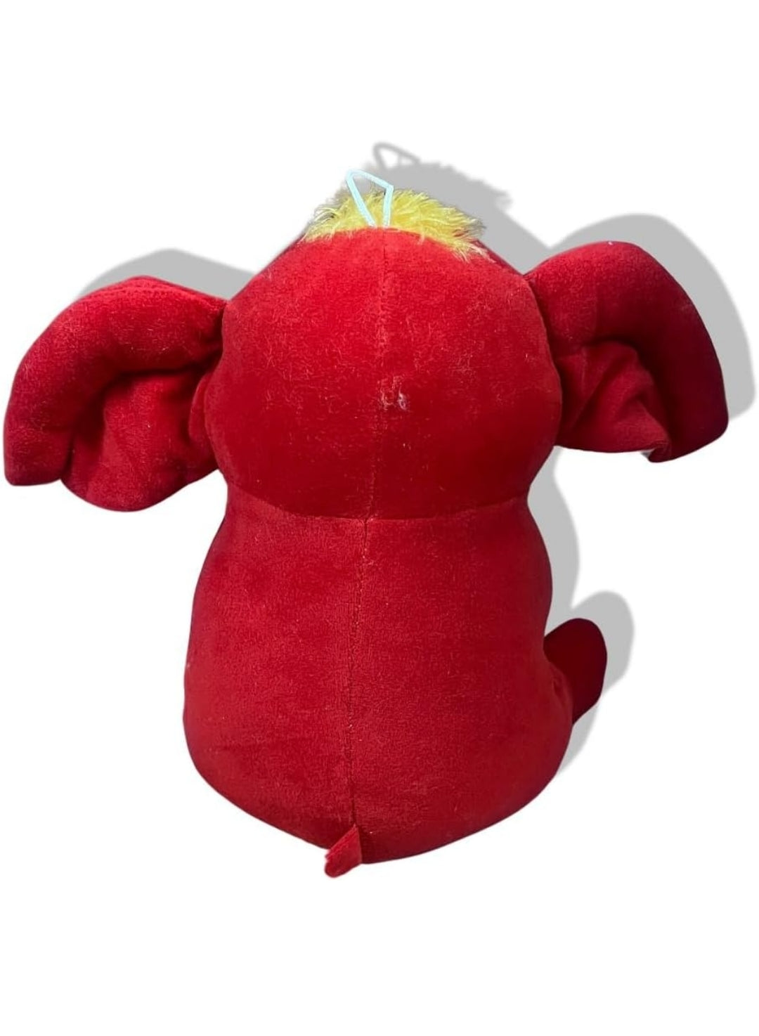 Elephant with monkey soft toy
