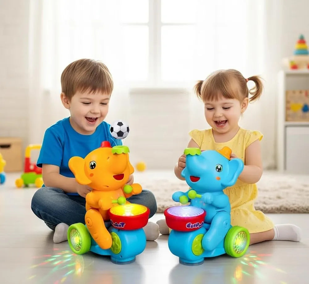 Elephant Musician Toy