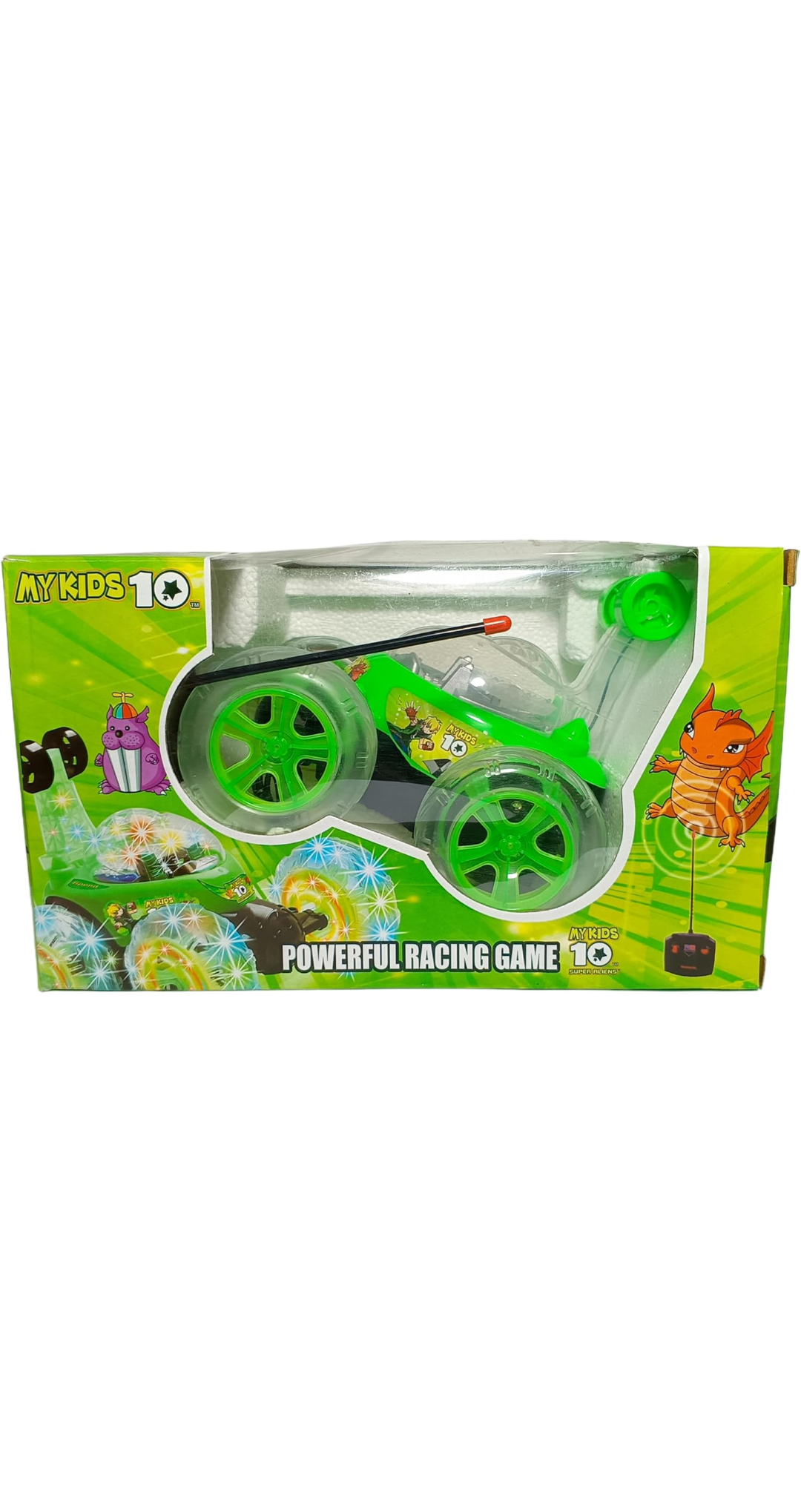 Remote control stunt car