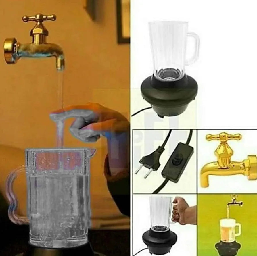 Magic faucet mug