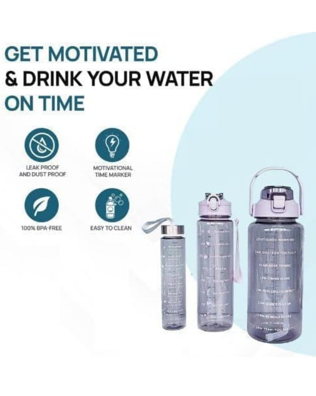 Vaughn 3 pic water bottle