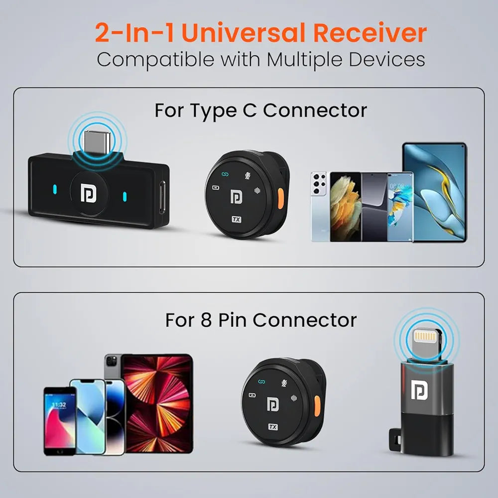 Vlogmate 3 Dual microphone