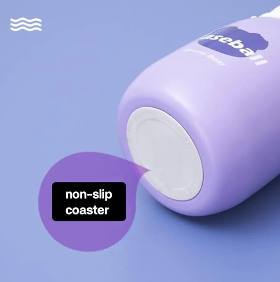 Water Bottle with Straw