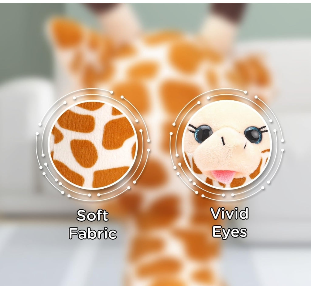 Soft jeeraf teddy