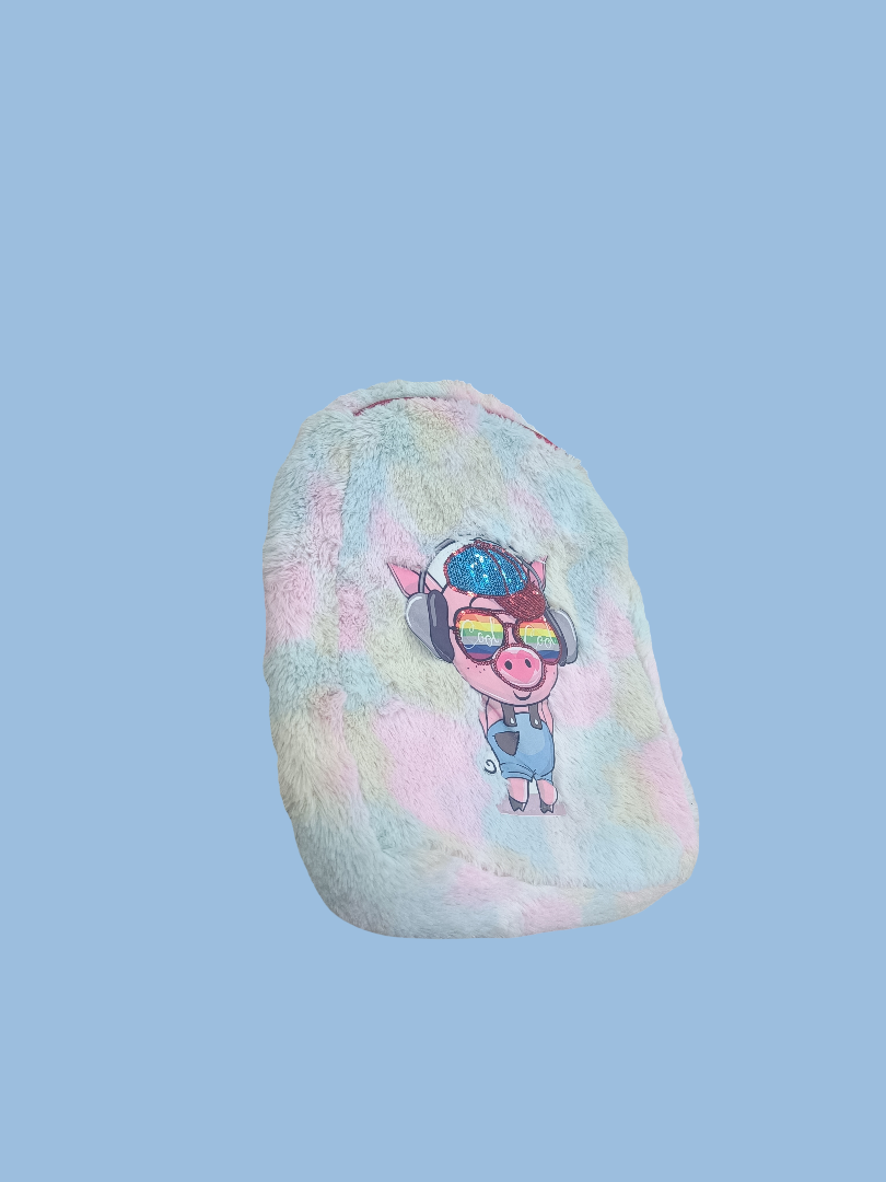 Cute Bag Soft Fluffy Plush School Bag