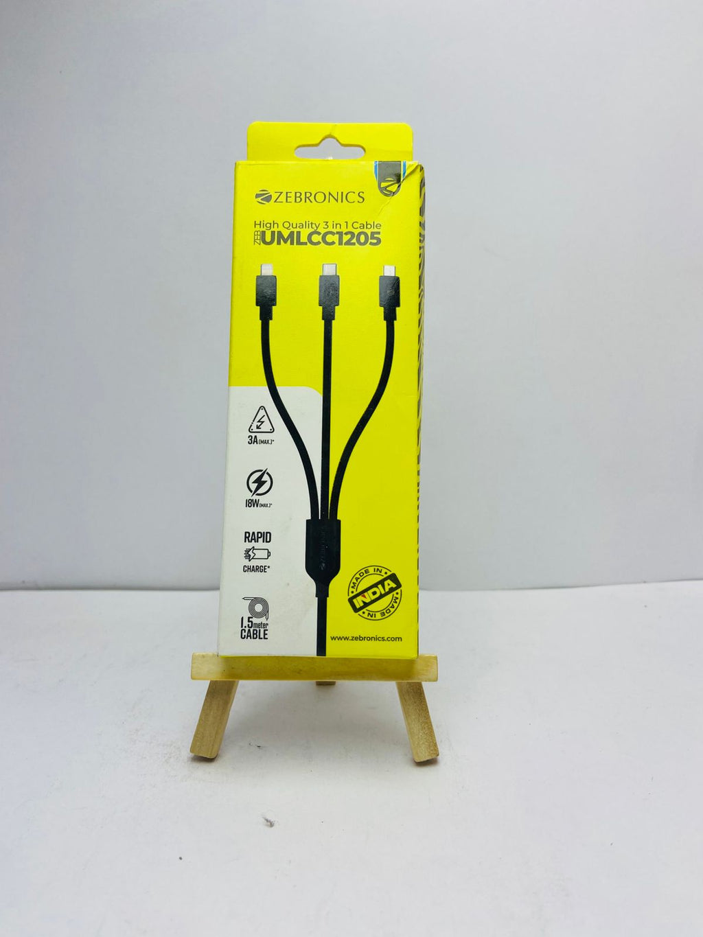 Zebronics 3in1 cable