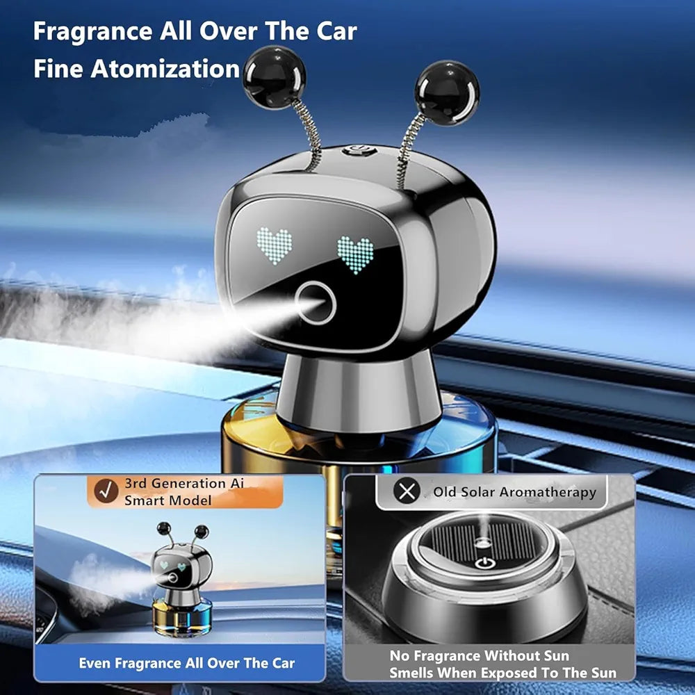 Solar Robot Car Perfume