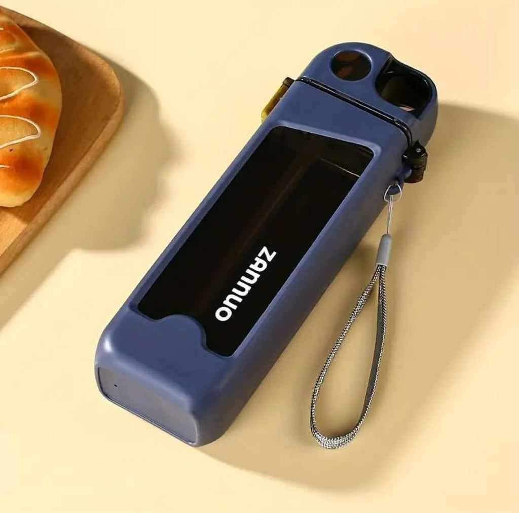 Water bottle with straw 500ml