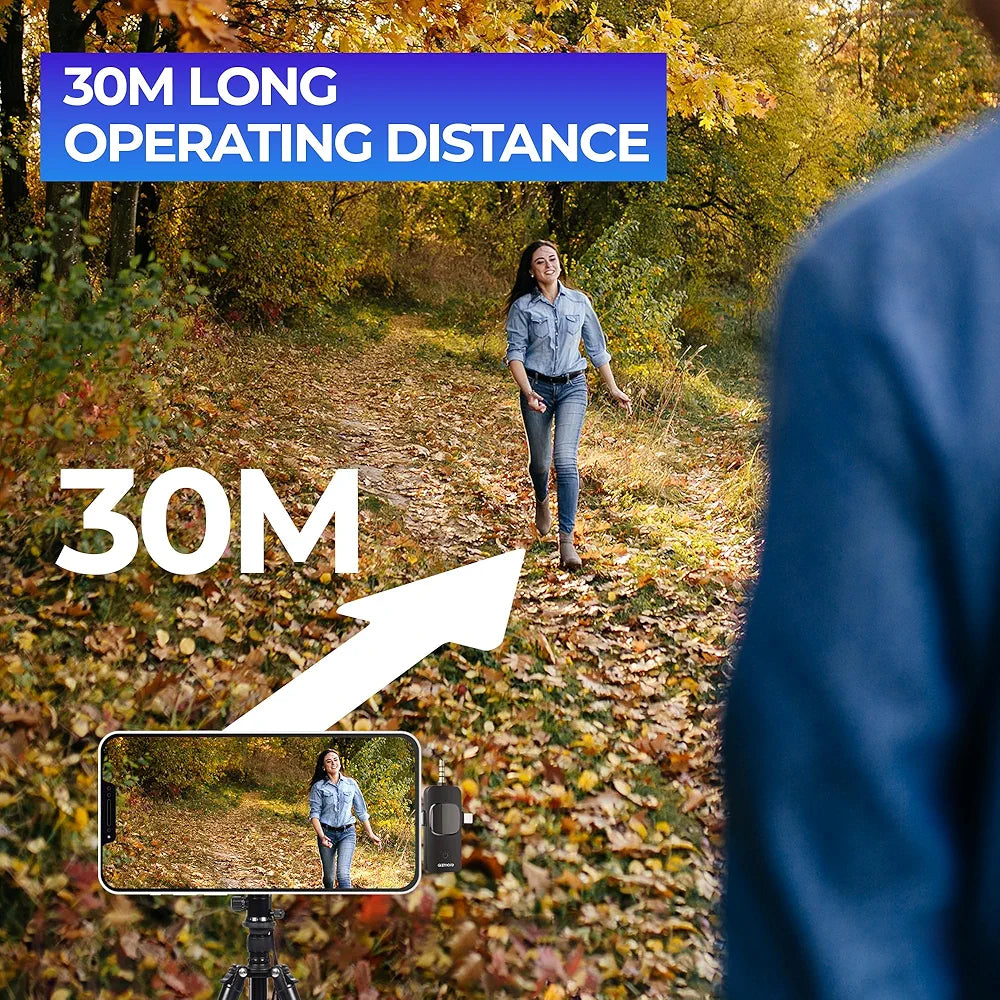 GIZMORE Dual Wireless Mic