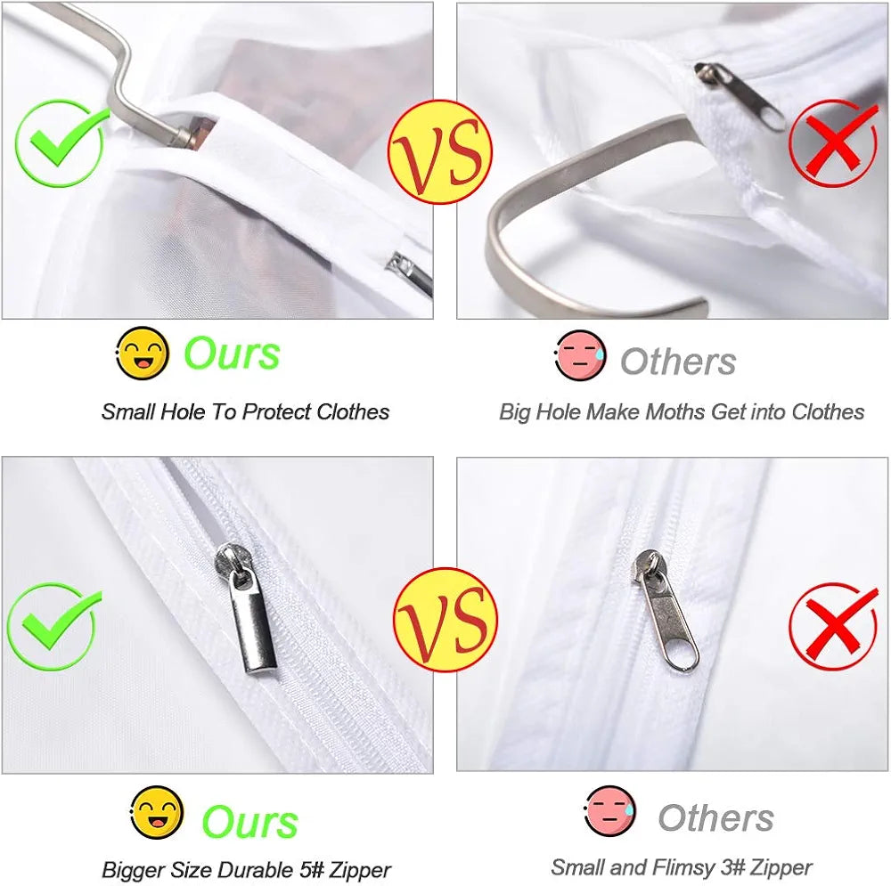 Garment Bag Clear Plastic