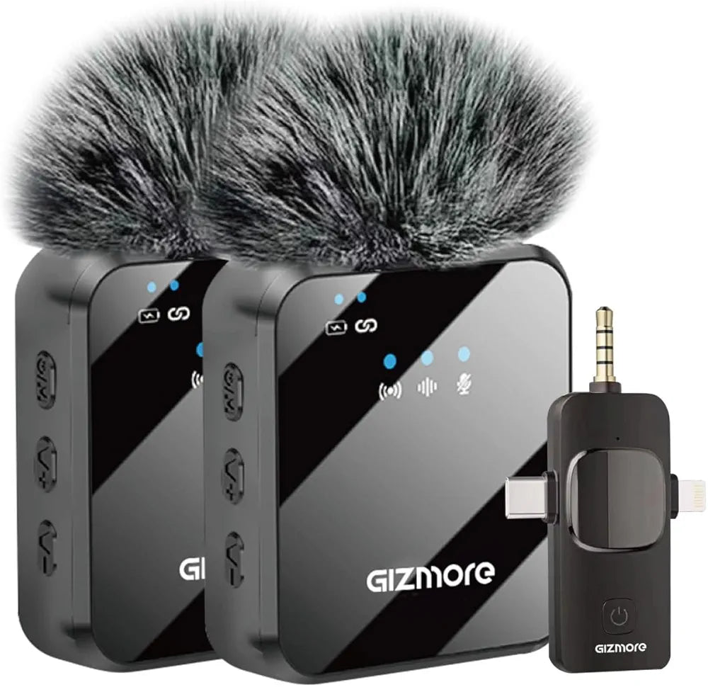 GIZMORE Dual Wireless Mic